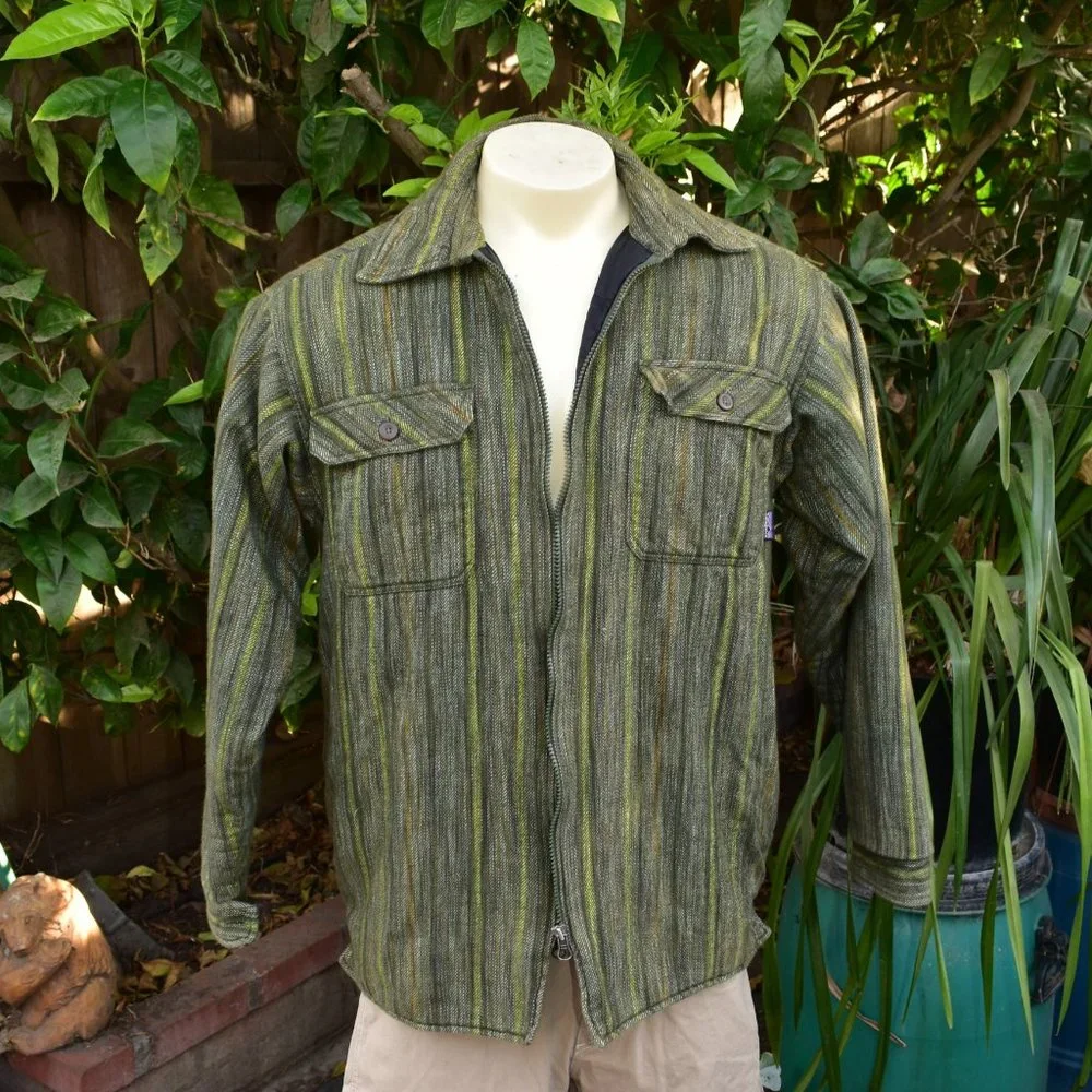 MEN'S PATAGONIA ORGANIC COTTON BARN COAT SZ SMALL - Picture 3 of 7